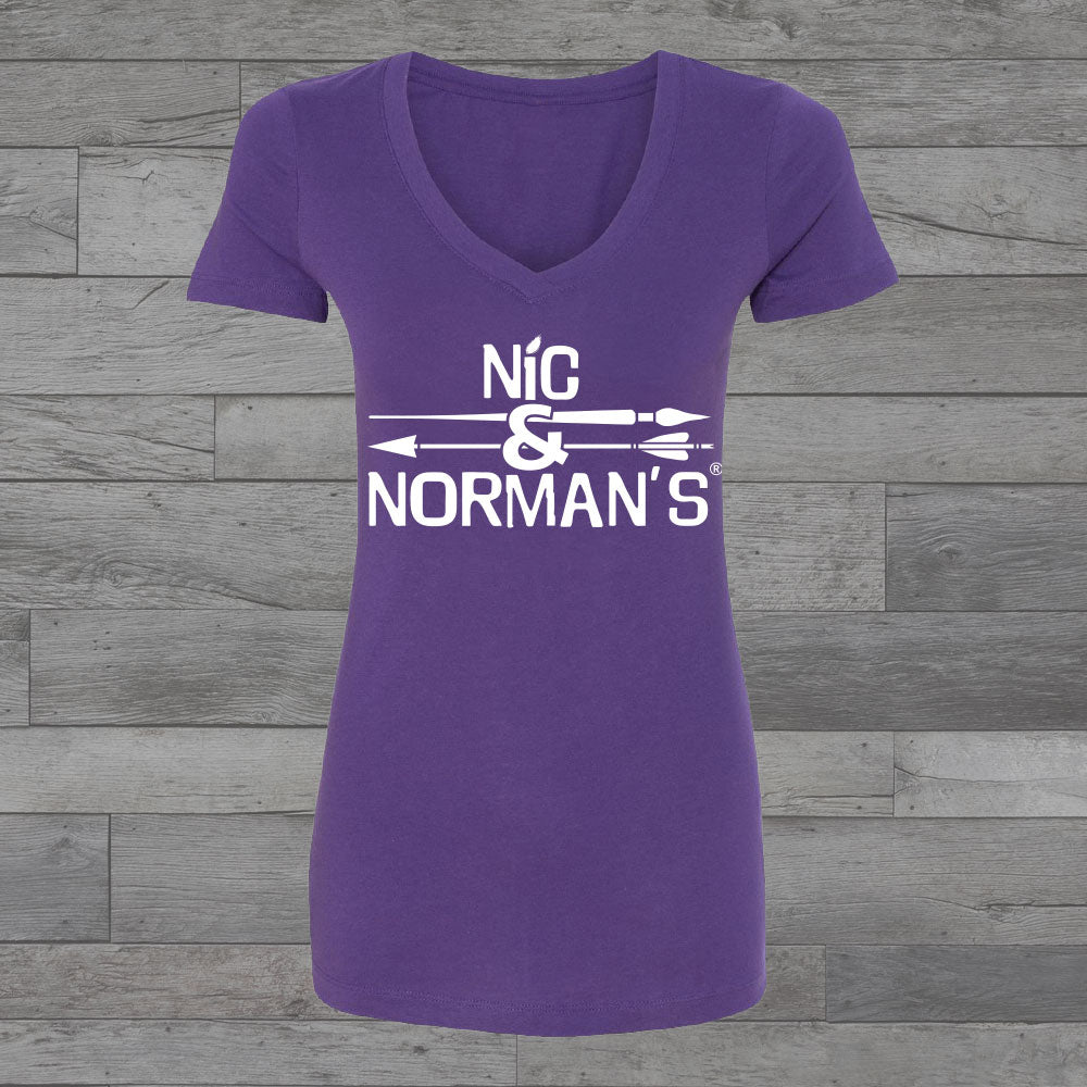 WS-Nic & Norman's Ladies V-Neck (12pc min)