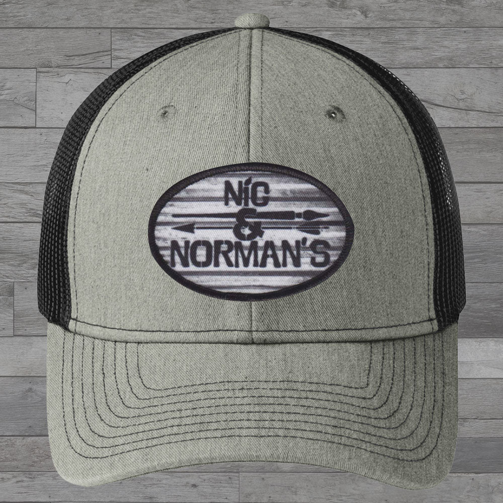WS-N&N's Patch Grey Trucker (12pc min)