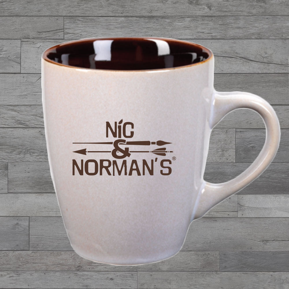 WS-Nic & Norman's 12oz Artisan Mug (36pc min)