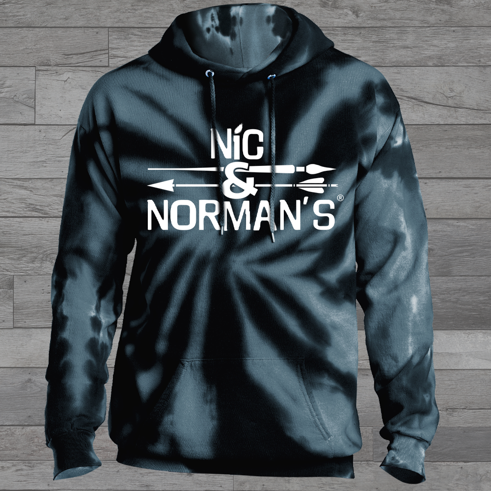 Nic & Norman's Tie-Dye Hoodie (Dark)