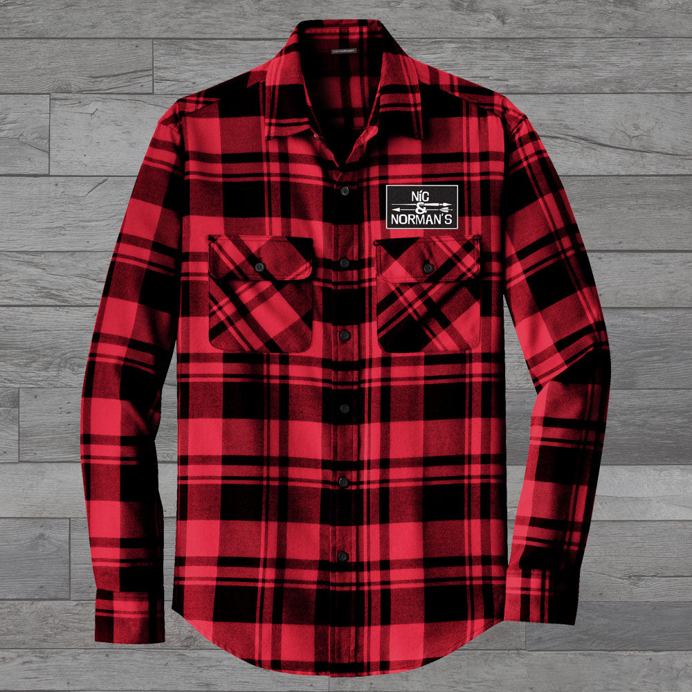 Nic & Norman's Patch Flannel